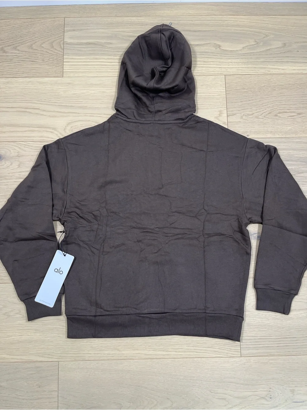 ALO Yoga Accolade Espresso Pullover Hoodie - Picture 4 of 4